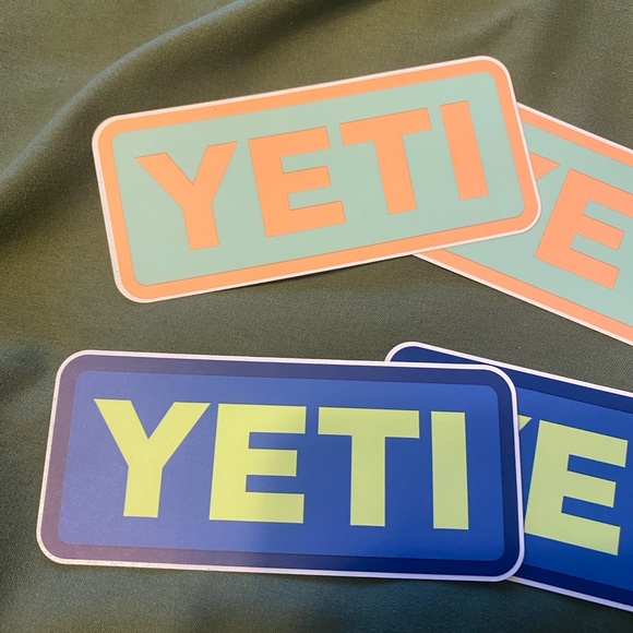 Yeti Multicolor Logo Sticker Collection - Picture 5 of 6